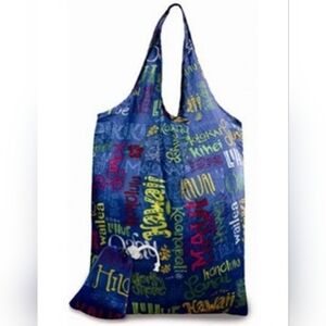 Island Heritage Island Doodles Tote Bag NWT 15.5"x16.25"